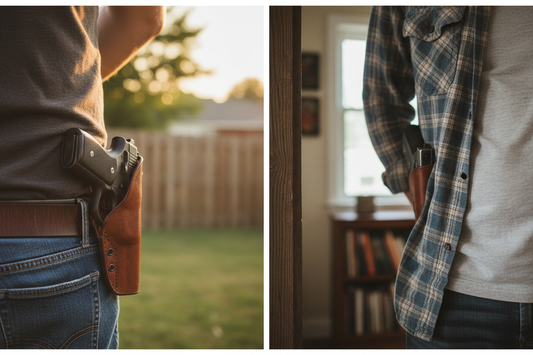 What Is the Difference Between Open Carry and Concealed Carry?