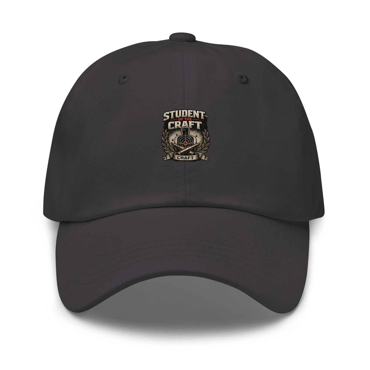 Built for shooters who never stop learning. The Student of the Craft™ Hat is premium range-day headwear inspired by firearms training, marksmanship, and the pursuit of mastery.