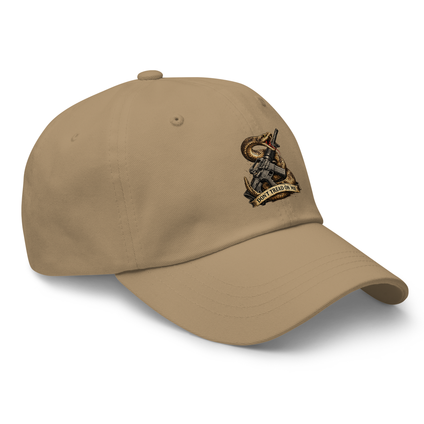 Show your support for liberty with the Don't Tread On Me Hat. Patriotic 2A headwear inspired by the Gadsden Flag and built for responsible gun owners, range days, and everyday wear.
